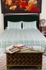 bed sheet with pillow cover