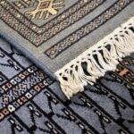 Grey Parda Hand Knotted Rug