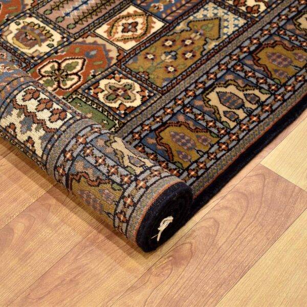 Multi Colour Gumm Hand Knotted Rug