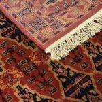 Red Bokhara Hand Knotted Rug