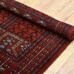 Red Parda Hand Knotted Rug
