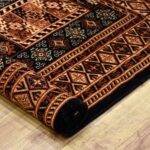 Brown Dubba Hand Knotted Rug