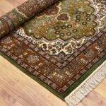 Green Serapi Hand Knotted Rug
