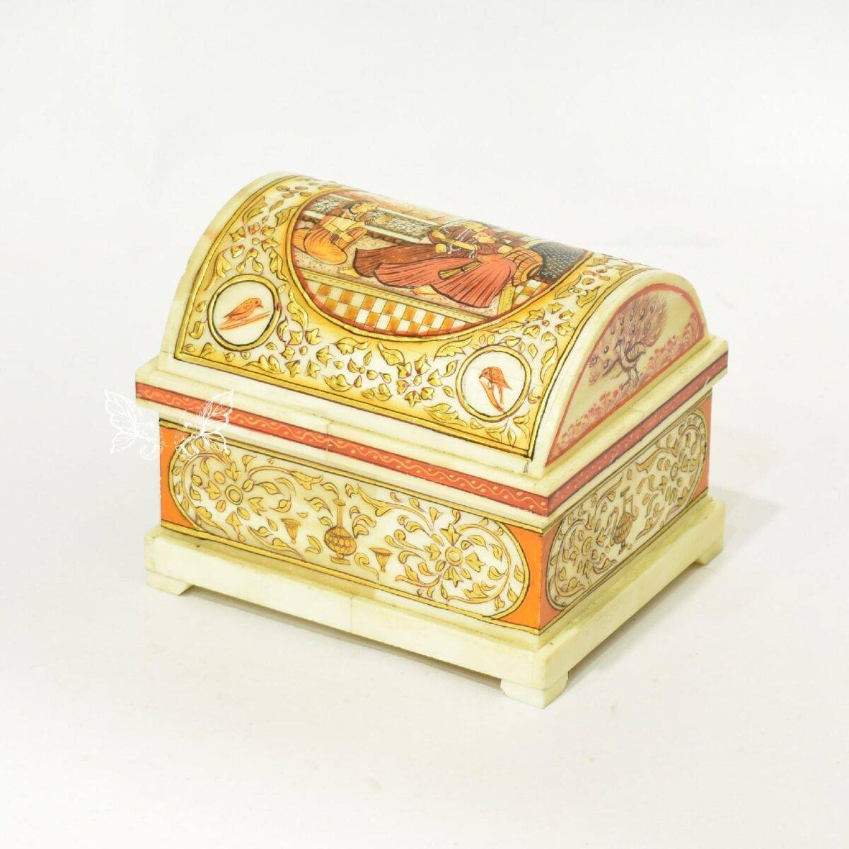 bone hand painted box n13 2 1