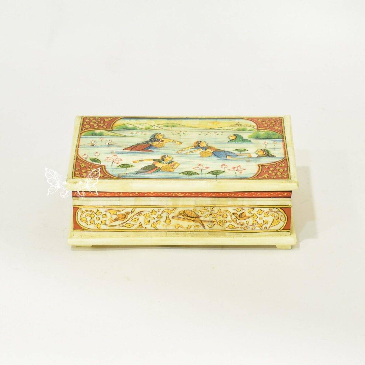 bone hand painted box n14 1 1