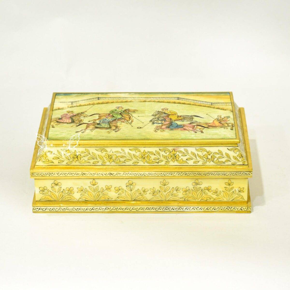 bone hand painted box n16 5