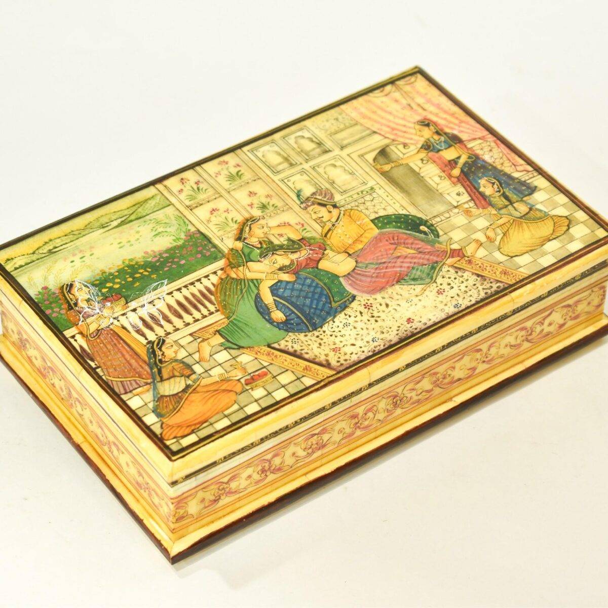 bone hand painted box n17 2 1