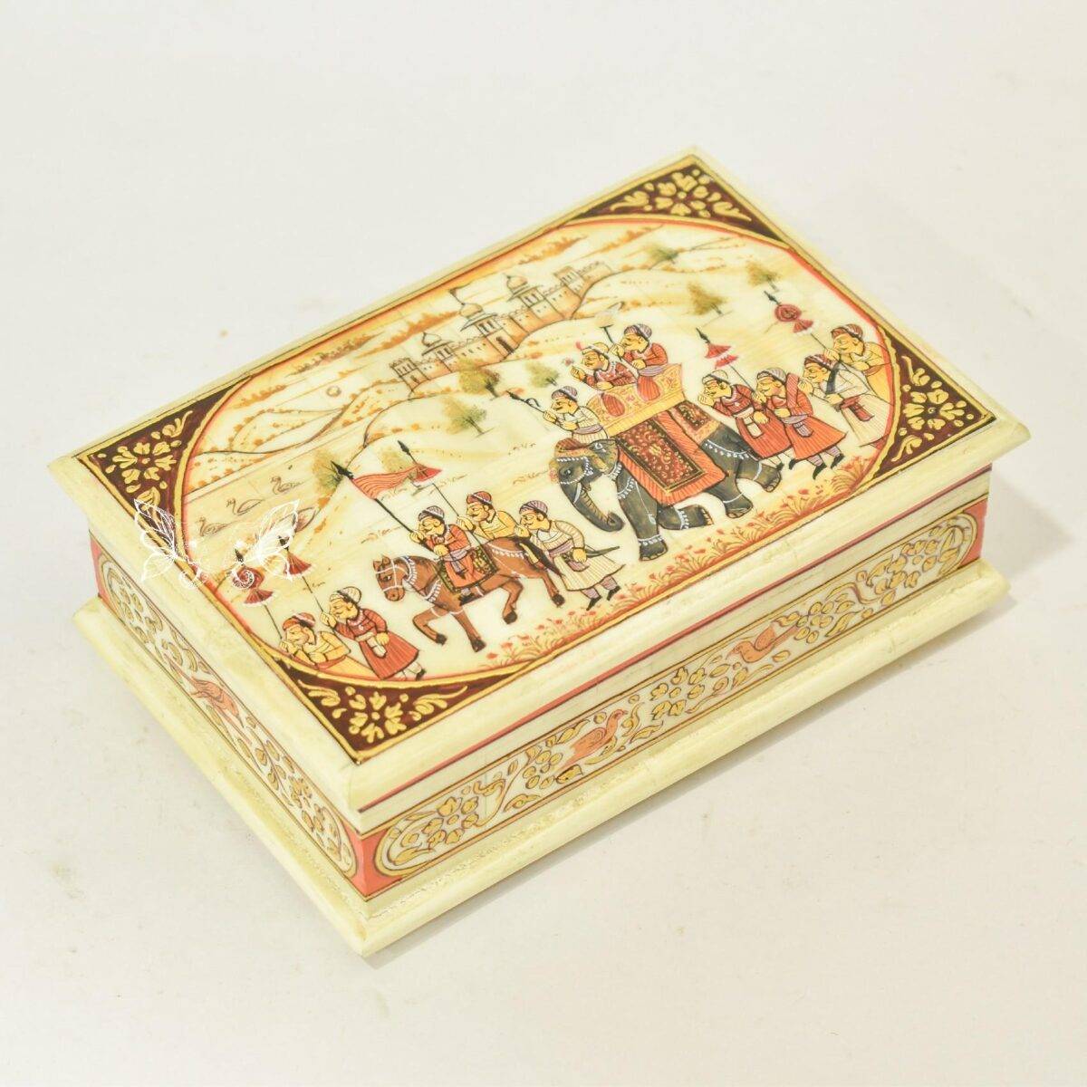 bone hand painted box n23 3 1