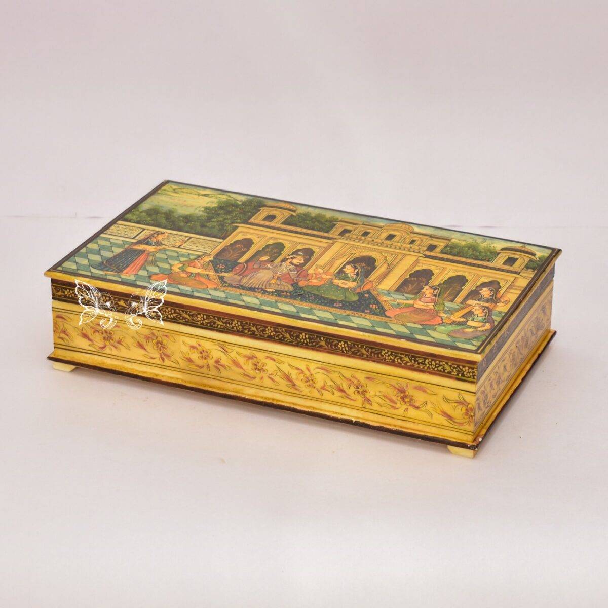 bone hand painted box n8 2