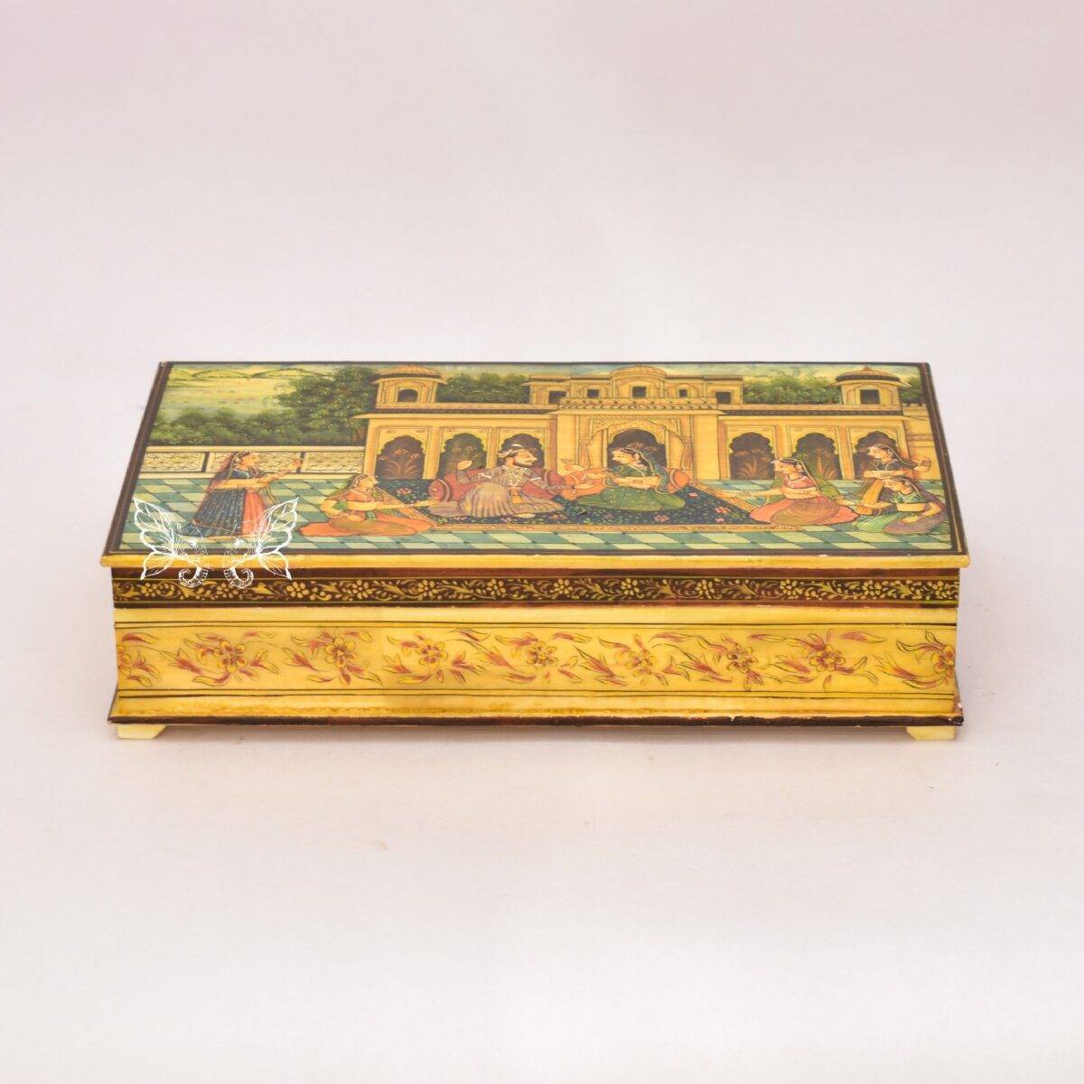 bone hand painted box n8 3