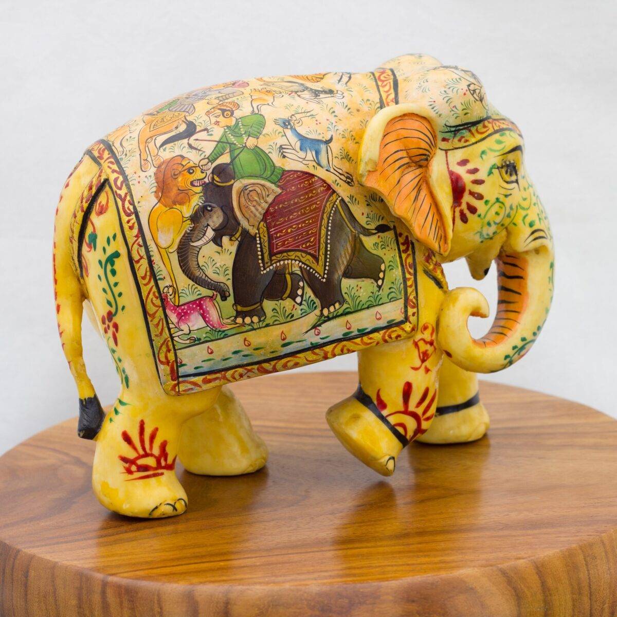 bone hand painted elephant 2 scaled 1