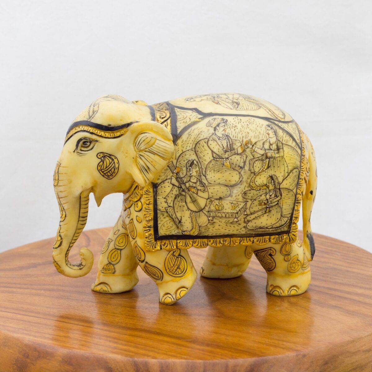 bone hand painted elephant 41 scaled 1
