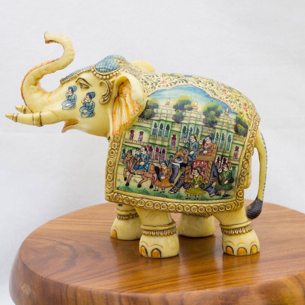bone hand painted elephant 5 scaled 1