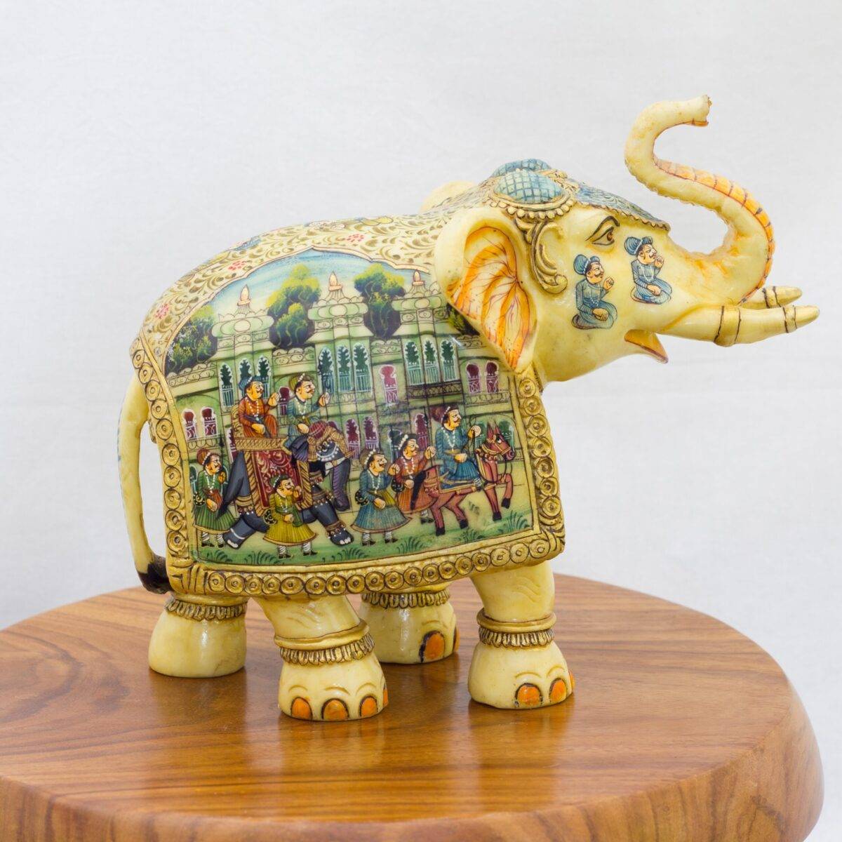 bone hand painted elephant 6 scaled 1
