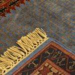 Blue Litchi Hand Knotted Rug