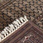 Brown Parda Hand Knotted Rug