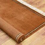 Brown Modern Hand Knotted Rug