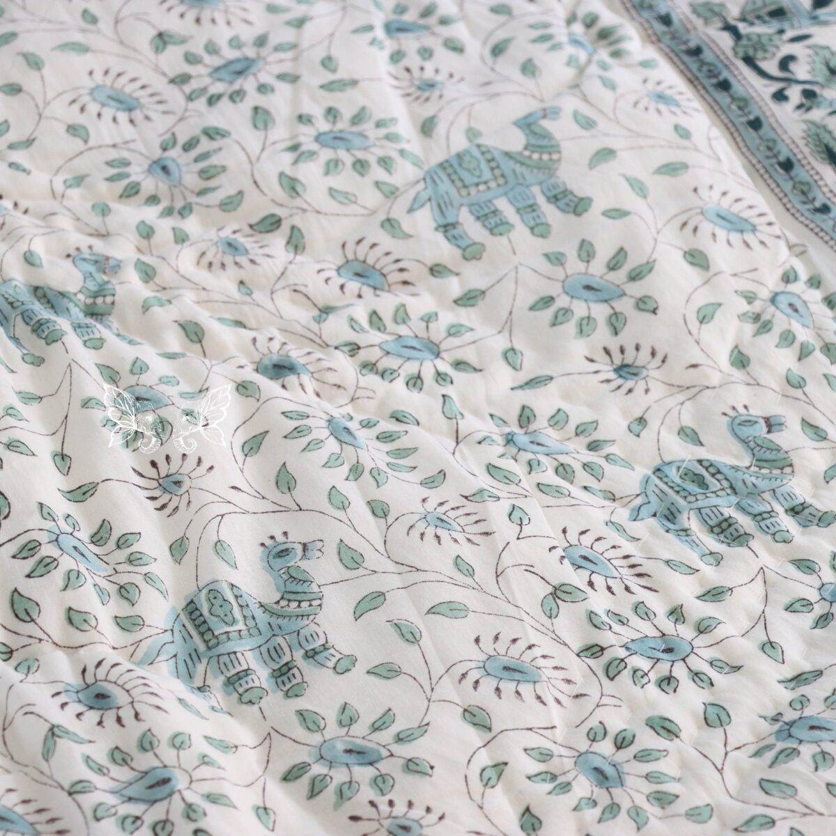handblock print camel single 11