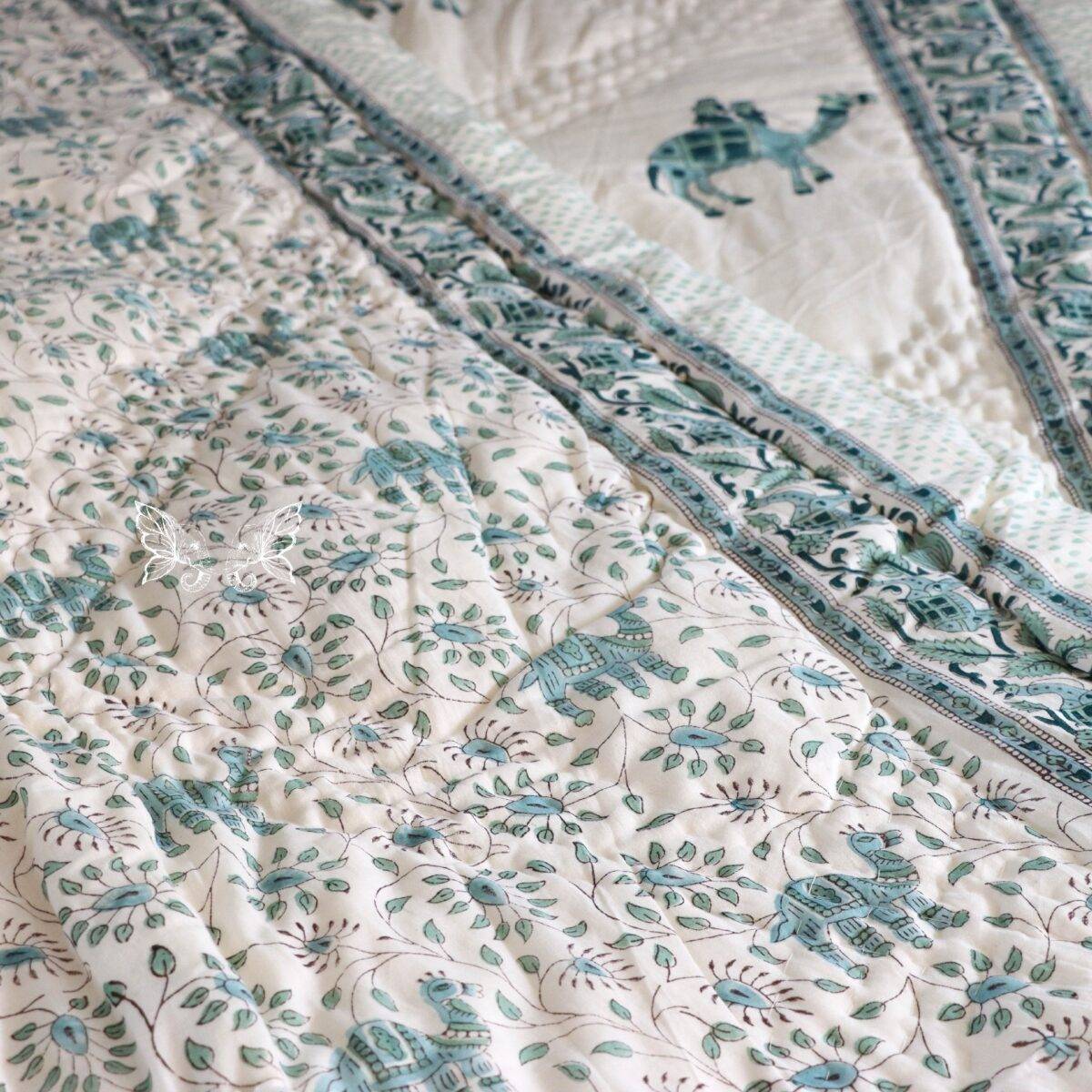 handblock print camel single 5