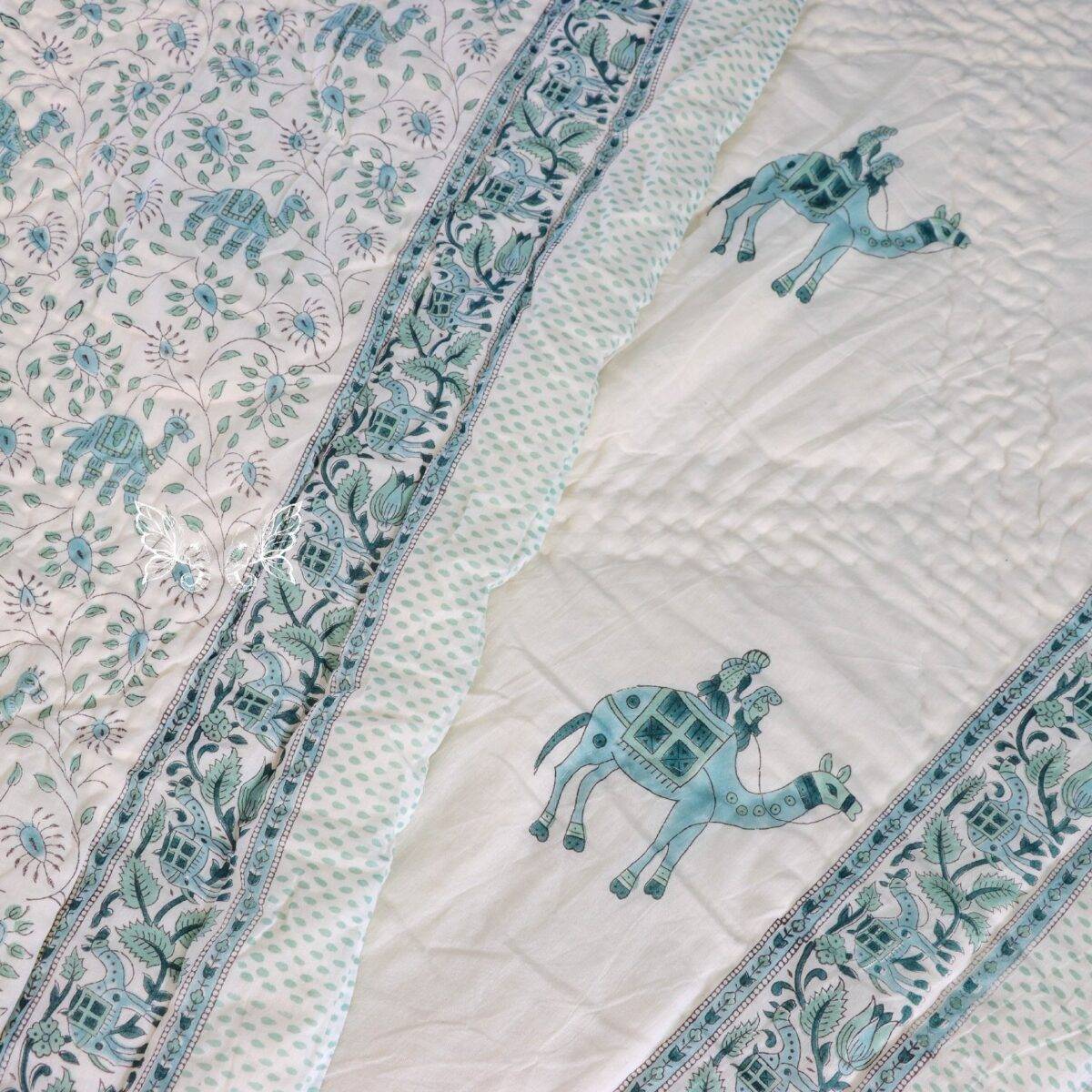 handblock print camel single 7