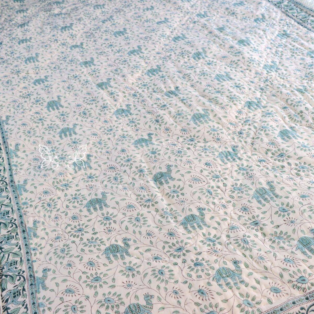 handblock print camel single 9
