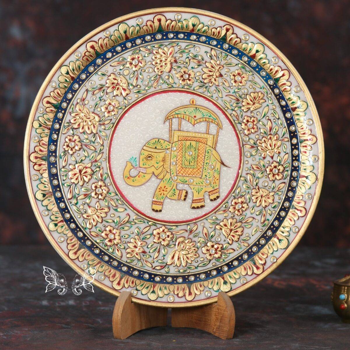 inlay marble plate 4