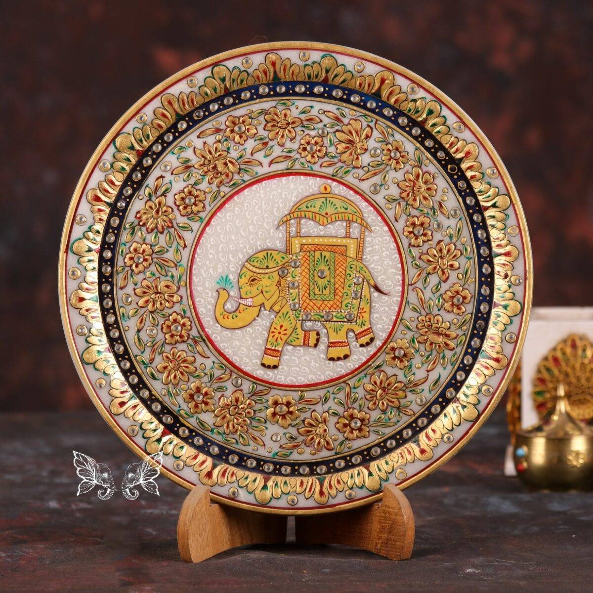 inlay marble plate 57 1
