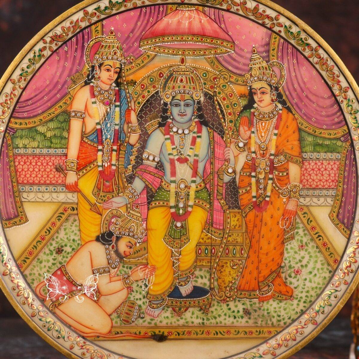 inlay marble plate 72