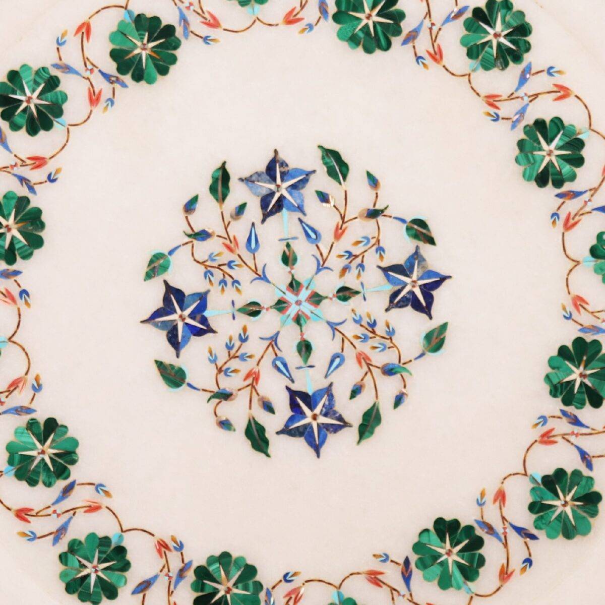 inlay marble plate 8