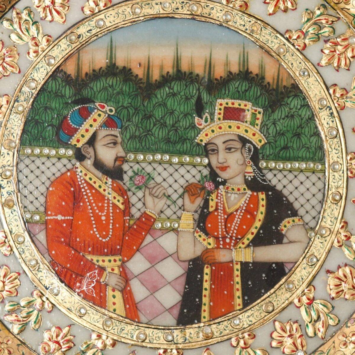 inlay marble plate 8 3