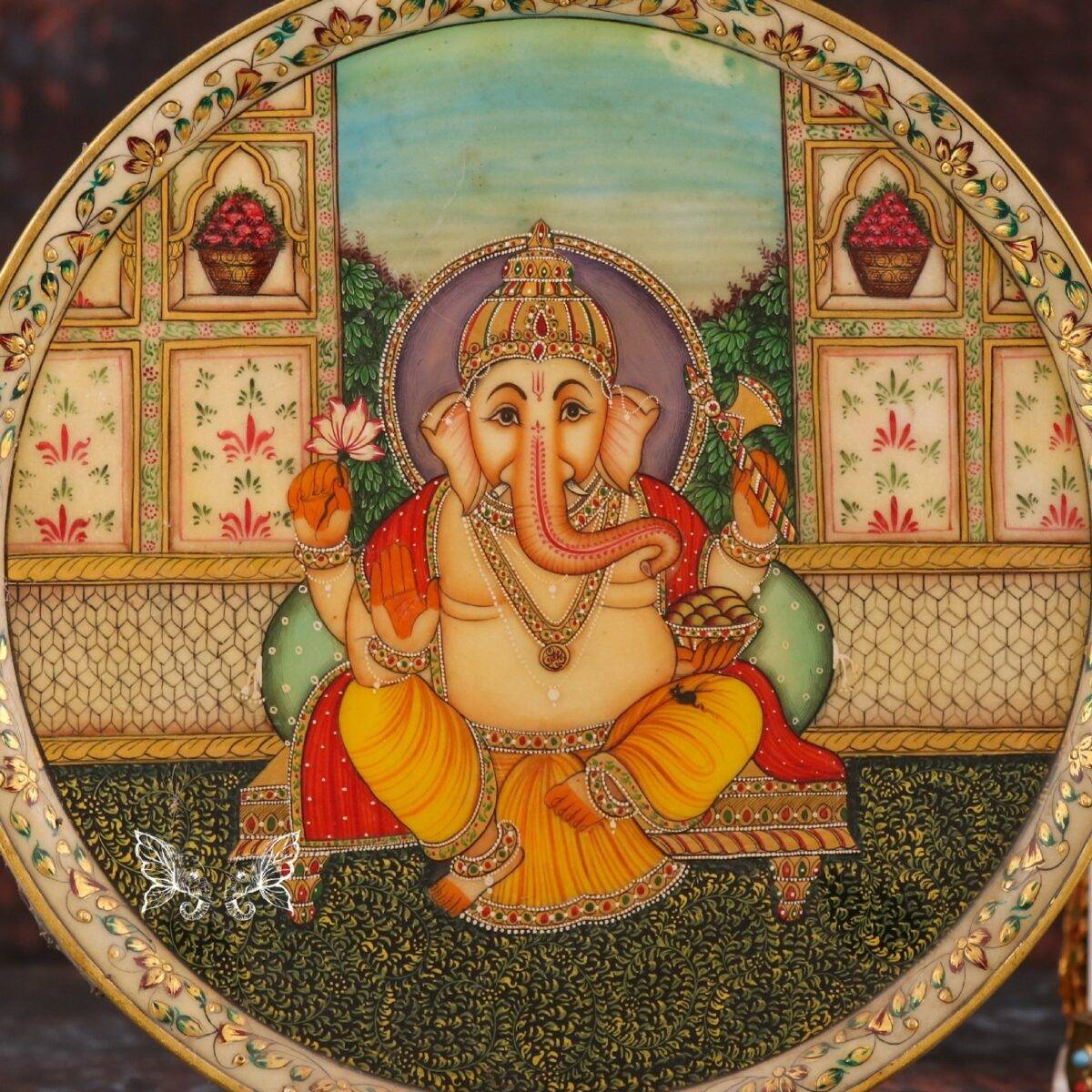 inlay marble plate 83