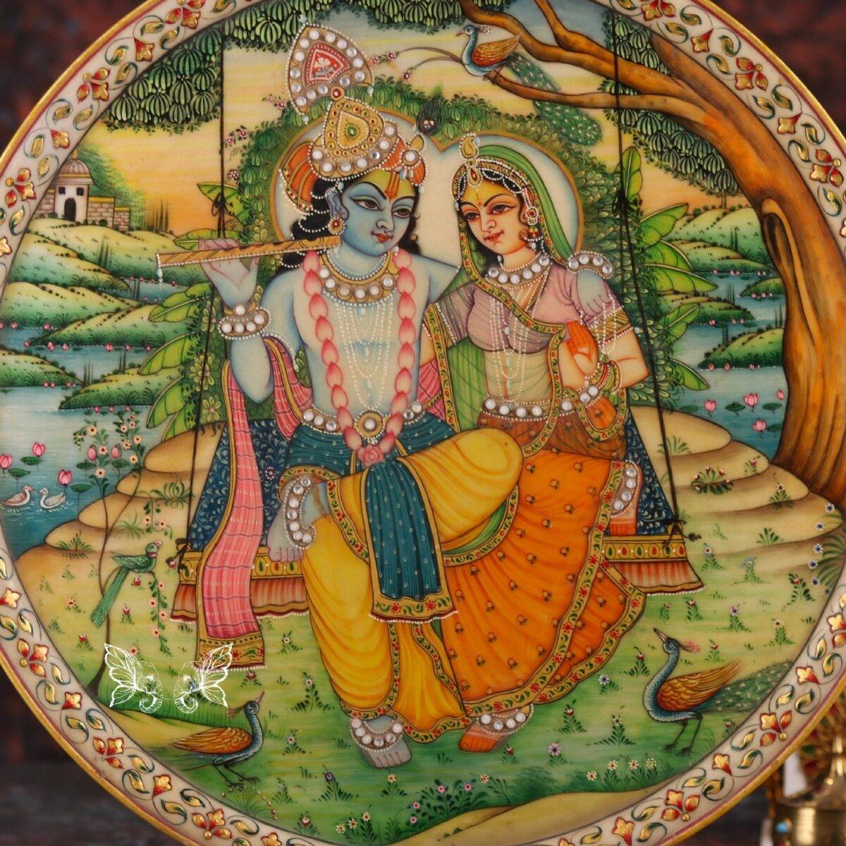 inlay marble plate 89