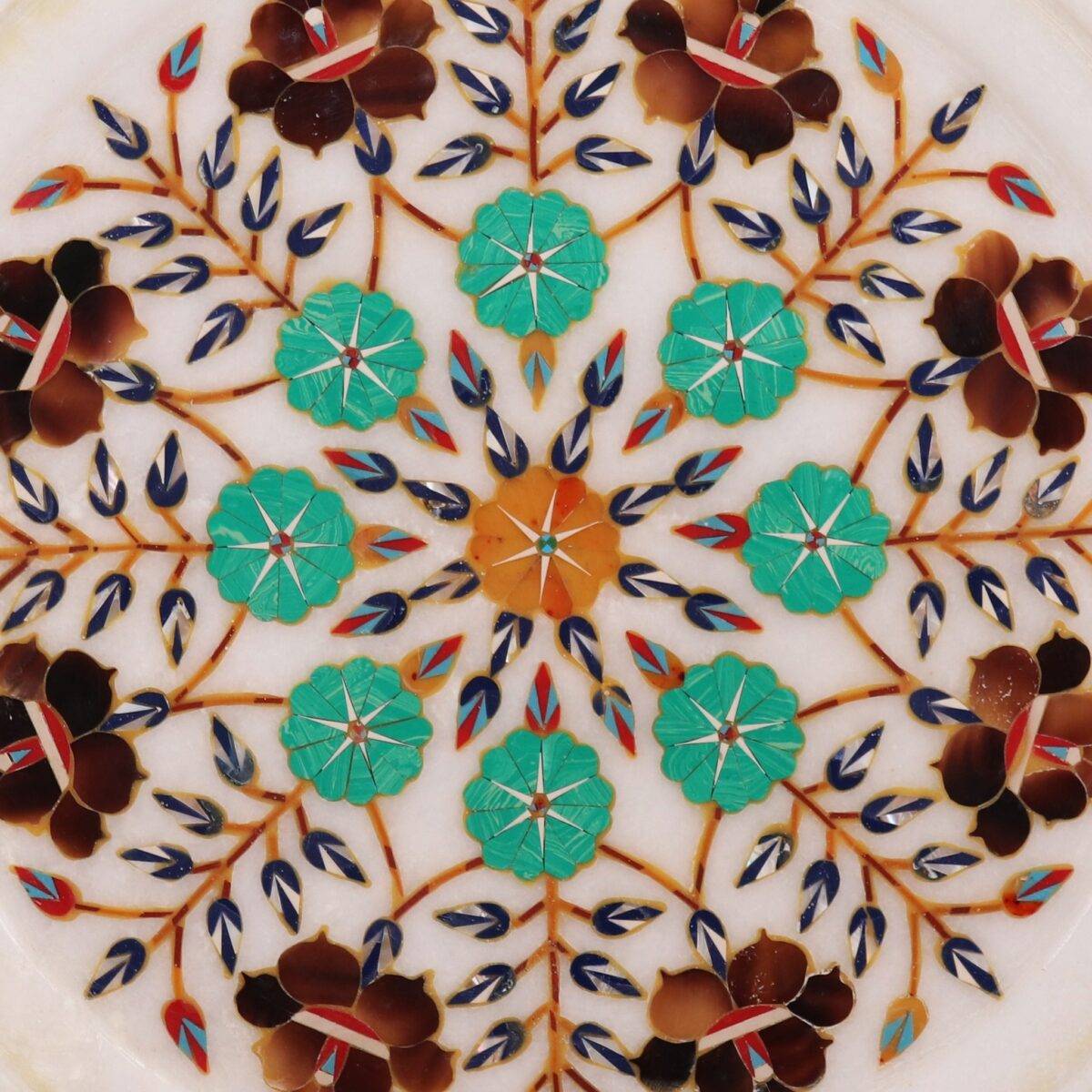 marble inlay plate 00002 5