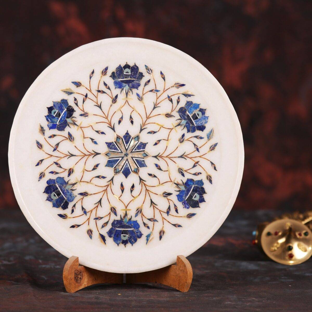 marble inlay plate 00002 6