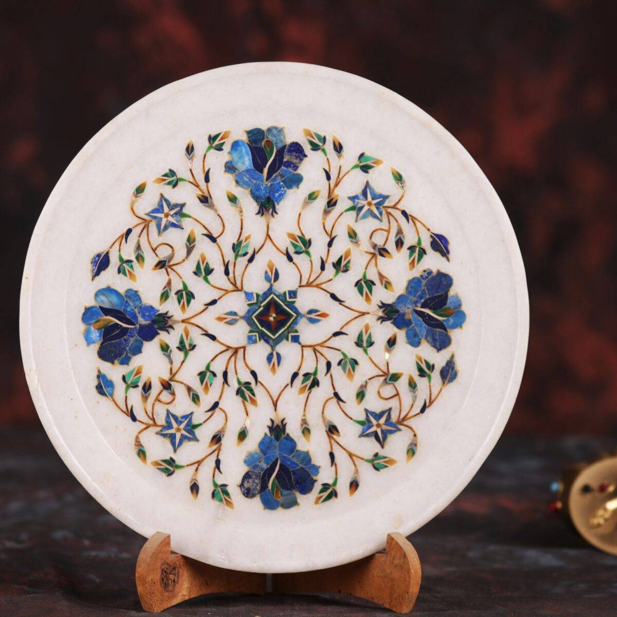 marble inlay plate 00003 3