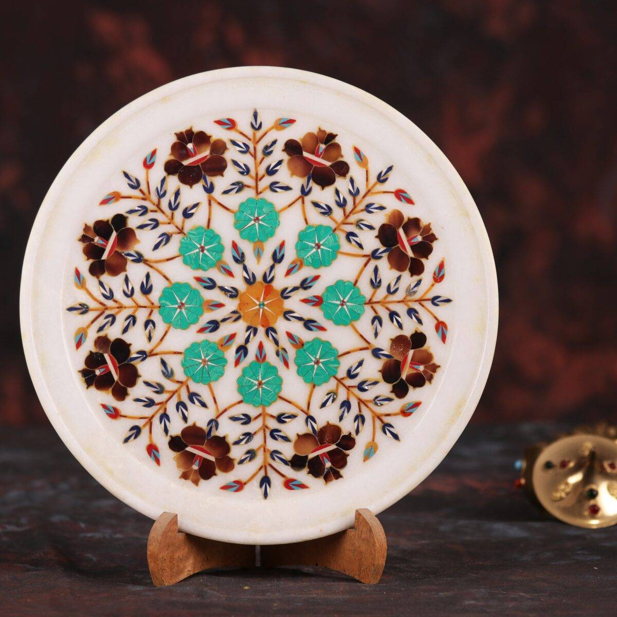 marble inlay plate 00003 6