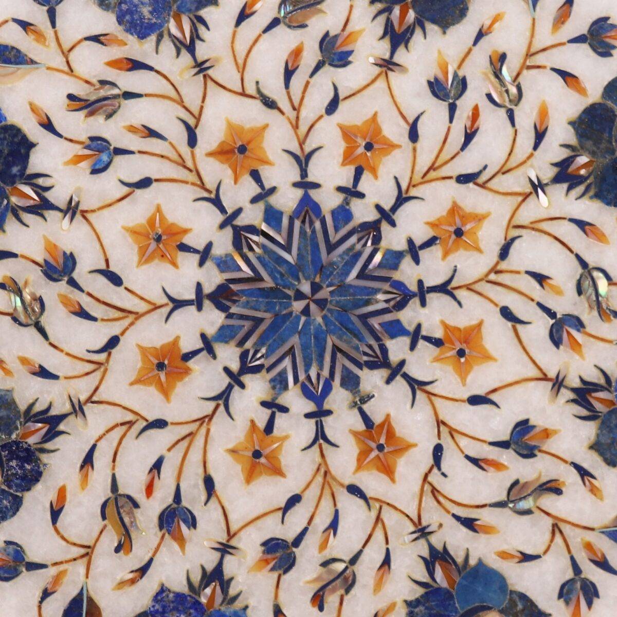 marble inlay plate 00004 4