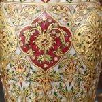 Hand-Painted Marble Gold Vase | Luxury Décor - 100% Artisan Made