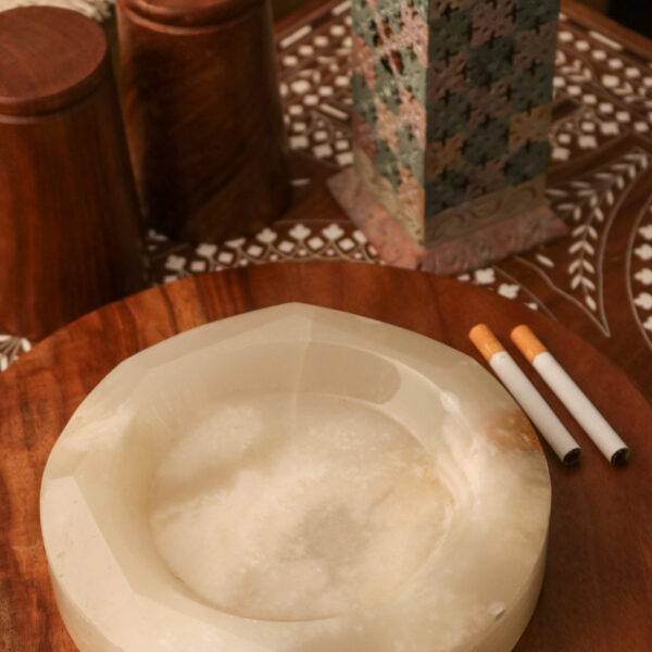 Hand Carved Onyx Ashtray