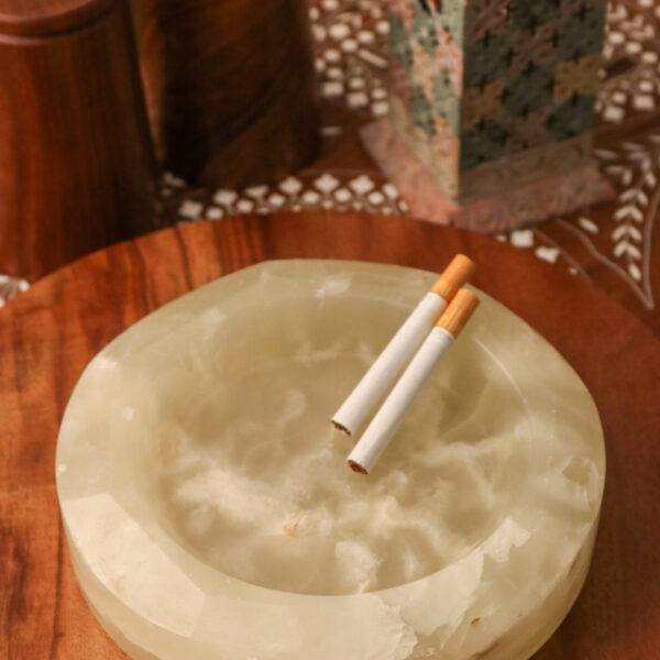 Hand Carved Onyx Ashtray