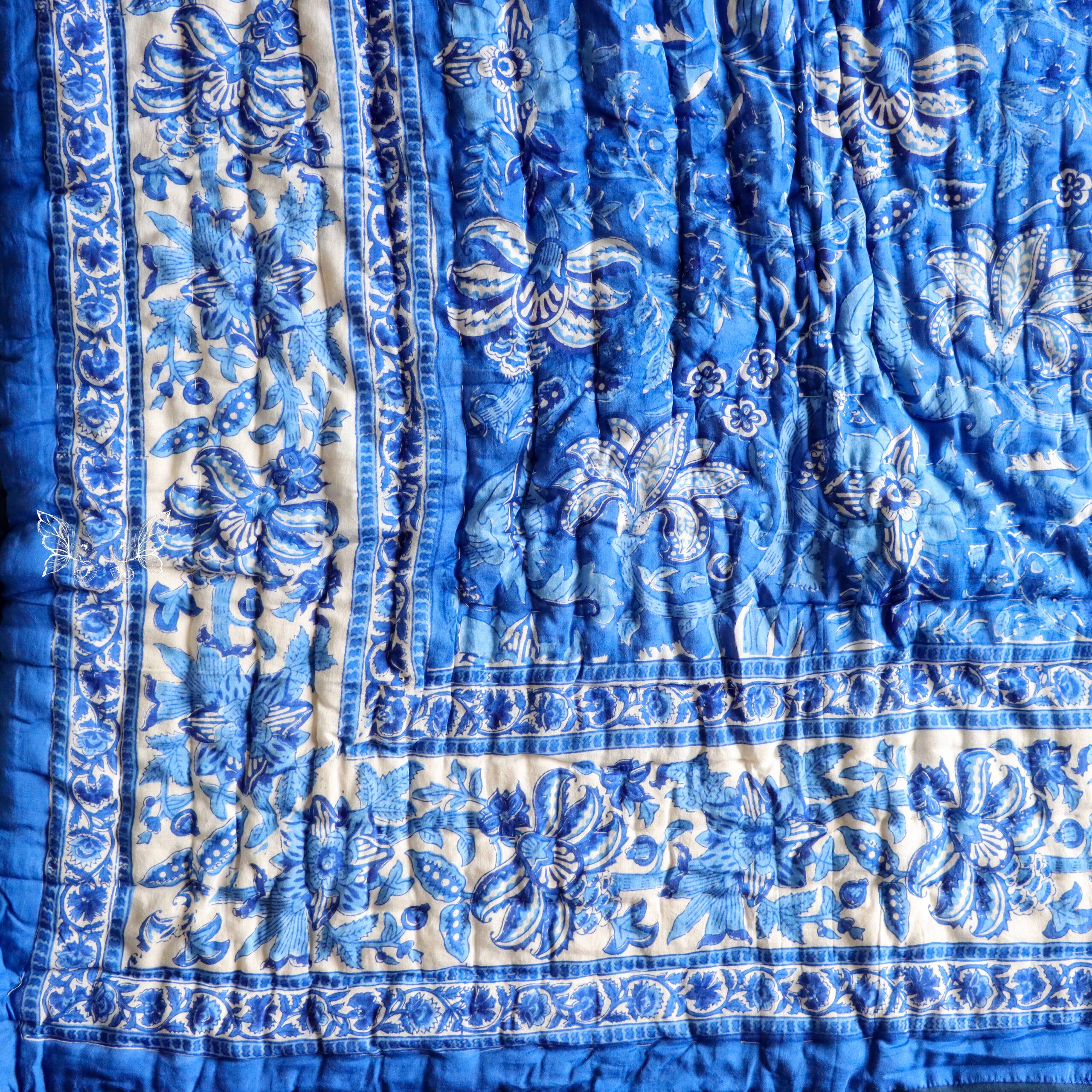 Hand block printed quilt -6 Hand block printed quilt 6 scaled