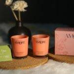 Vista Floral Bouquet Soy Wax Candles (Set of 2) – Relaxation Redefined!