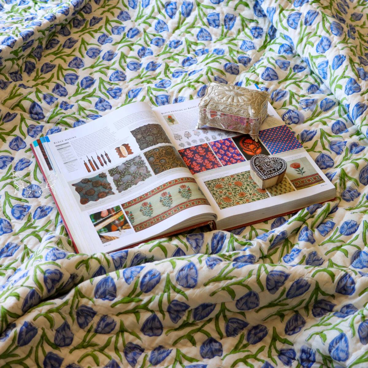 Jodhpur Blue king size quilt 4 scaled