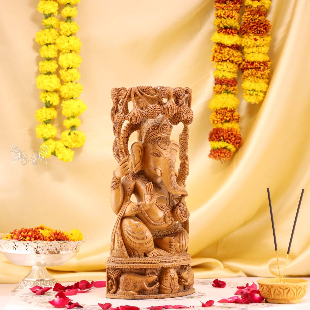 wood carving ganesh 123 scaled