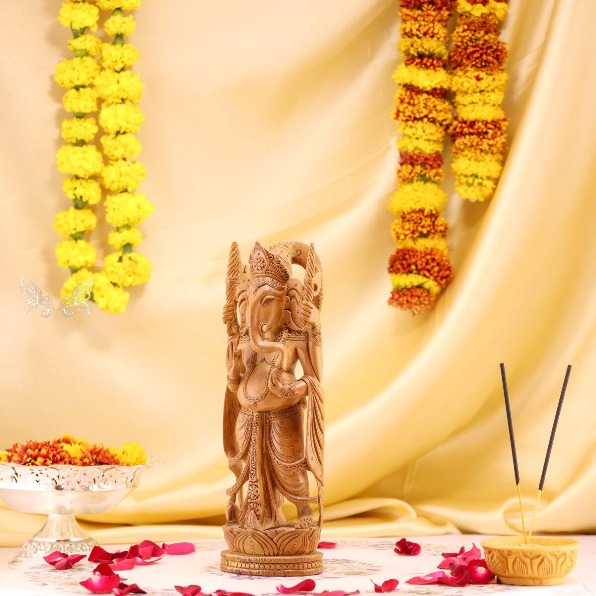 wood carving ganesh 129 scaled