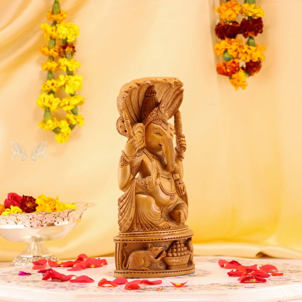 wood carving ganesh 167 scaled