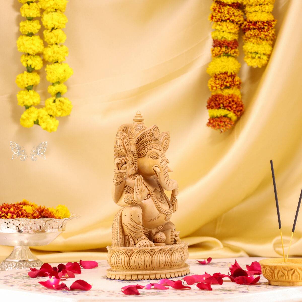 wood carving ganesh 43 scaled