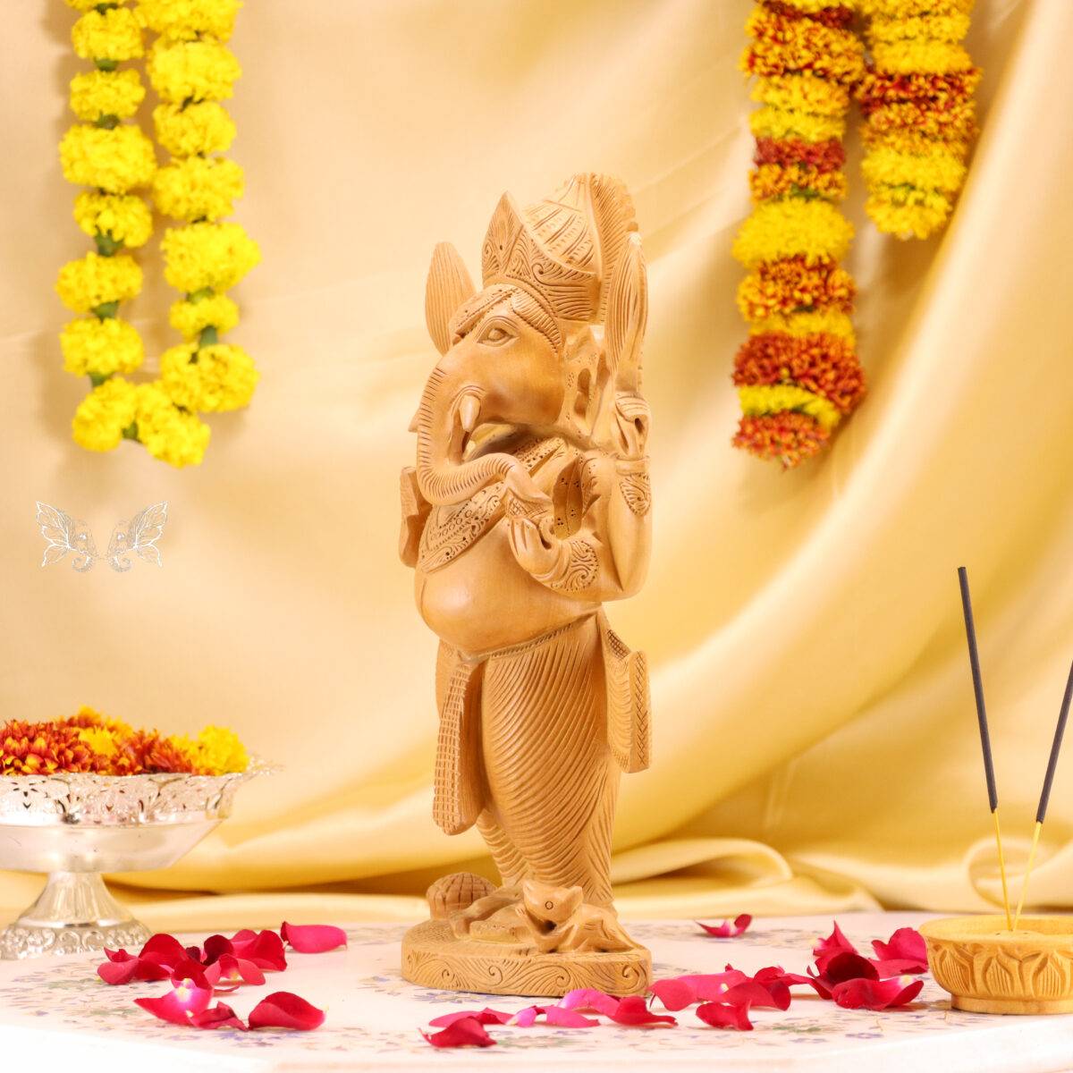 wood carving ganesh 49 scaled