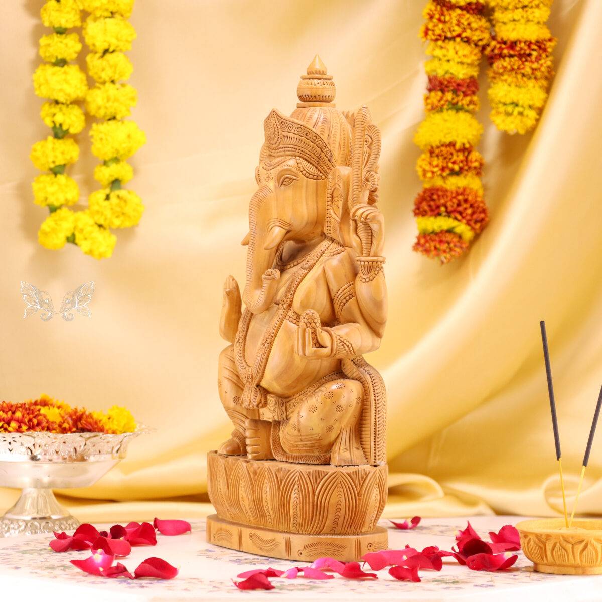 wood carving ganesh 53 scaled