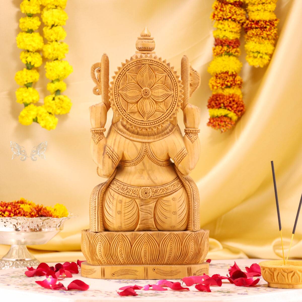 wood carving ganesh 54 scaled